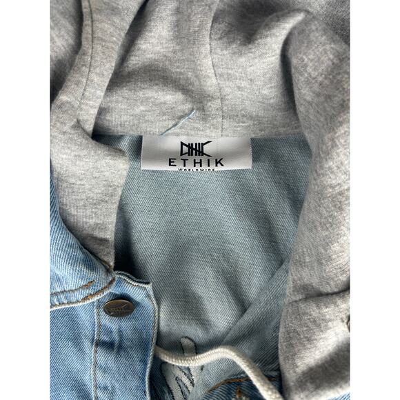 Original Ethik Embroided Denim Vest - Picture 4 of 8